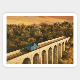 Vintage Story Card: Thomas on the Viaduct Sticker